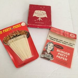 Vintage kitchen tools, with vintage cook book All 3